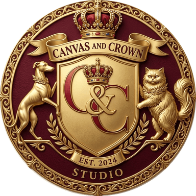 Canvas & Crown Studio crest