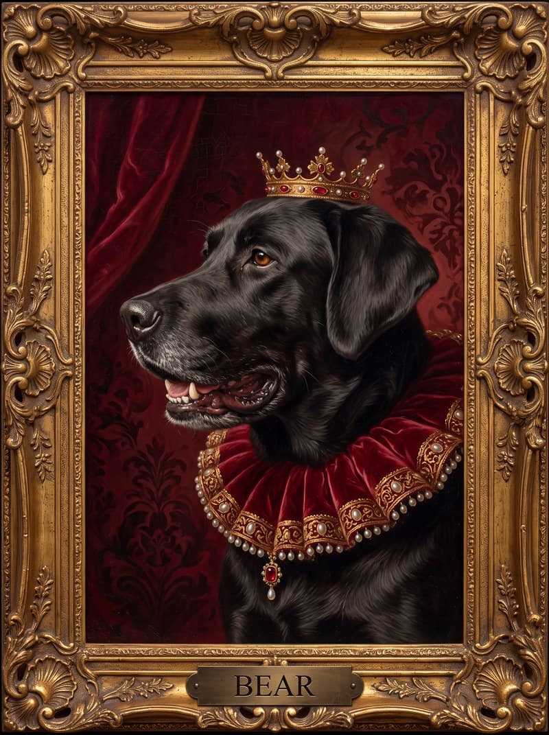 Royal portrait of Bear